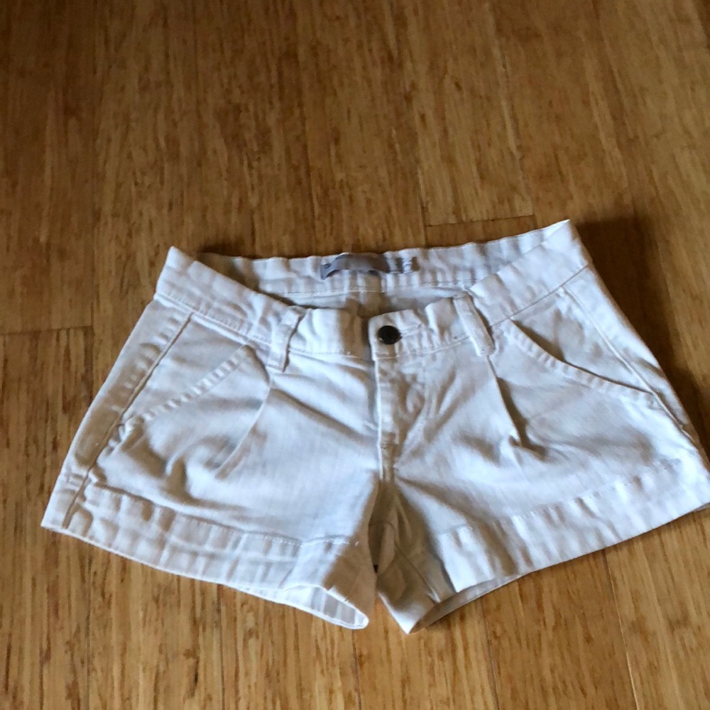 Old navy shorts, white. Size 1